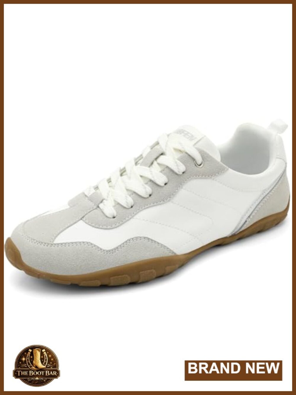 UBFEN Womens Retro Fashion Sneakers Zero Drop Neutral Tennis Shoes